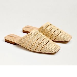 Sam Edelman Leona Mules NWT NIB Size 8 Eggshell,
